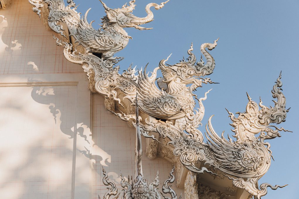 Dettagli Wat Rong Khun Thailandia