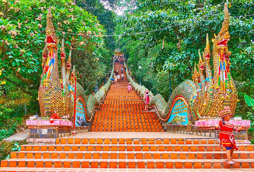 Tempio buddista Wat Phra That Chiang Mai
